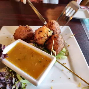 Conch fritters