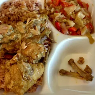 Curry chicken