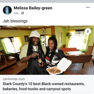 Front Page Cover of Canton Repository Newspaper for Black History Month. All praise to GOD