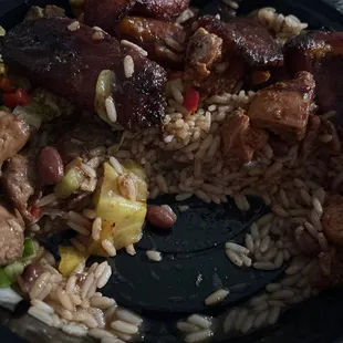 Three Likkle Birds Plantains Cabbage