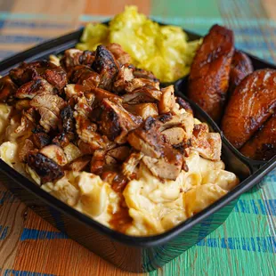 a plate of food