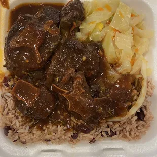 Small oxtail plate