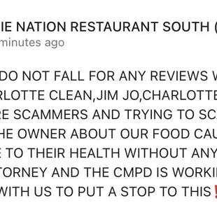 After saying a day before they would have a lawyer look into it. The next day they intimidate and lie. Instead of taking responsibility.