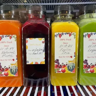 100% Cold Press Juices