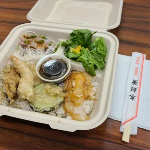 Irifune lunch bento - was okay. $10.75 (1-7-23)