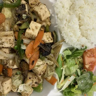 Garlic Tofu Vegetables