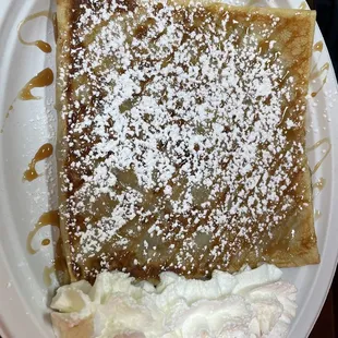 Buttery Apple Crepe