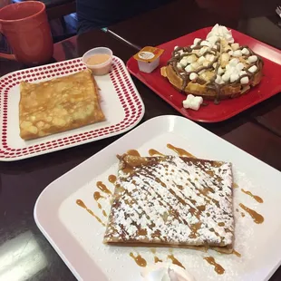 Peanut Butter & Banana Crepe