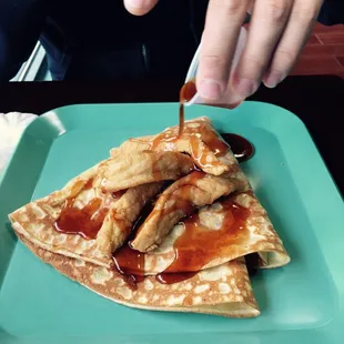 Fancy Fried Chicken Crepe