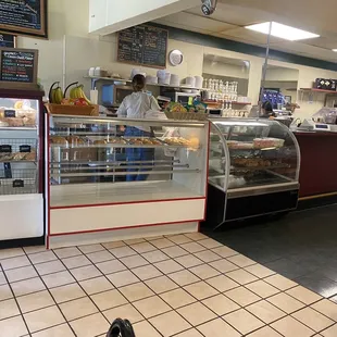 The inside of the coffee shop... nothing cute about it.