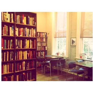 The back of the cafe