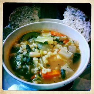 Veggie Barley-Vegan soup