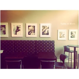 The most recent show at the cafe