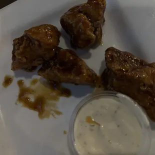 Teriyaki ginger wings