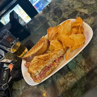 Rueben sandwich