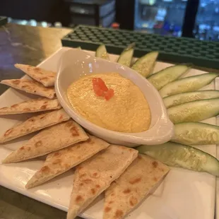 Hummus platter