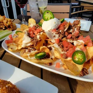 food, nachos
