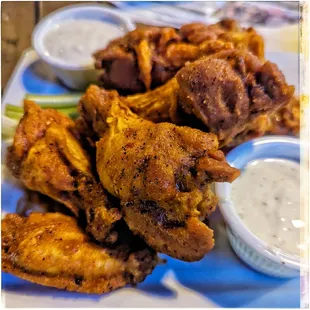 Huge Hot Wings