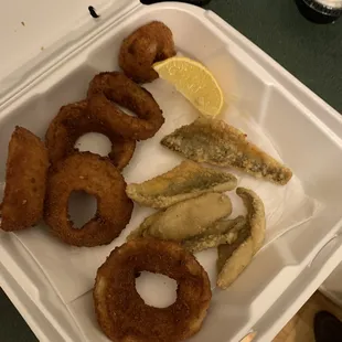 Lake perch dinner