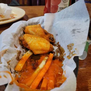 Rubbery wings