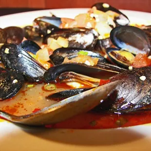 Spicy Mussels Diablo.....Fire it up!