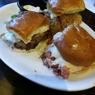 Beef & Brie Sliders