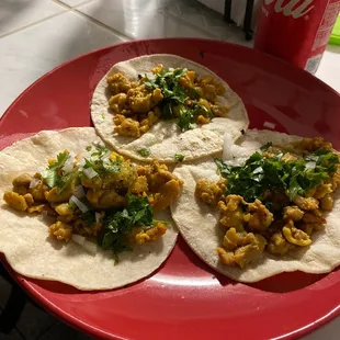 Tacos de pollo