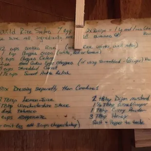 Irma&apos;s wild rice salad recipe
