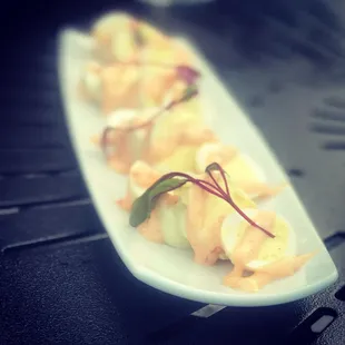 Smoked Deviled Eggs