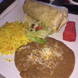 Chicken burrito