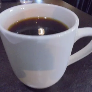 I always have to start things out with fresh coffee when I visit a cafe!