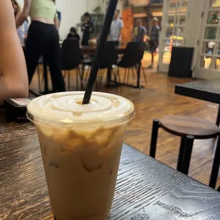 Iced Honey Latte