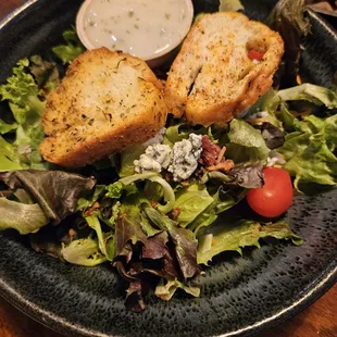 This is their house salad!! Yum