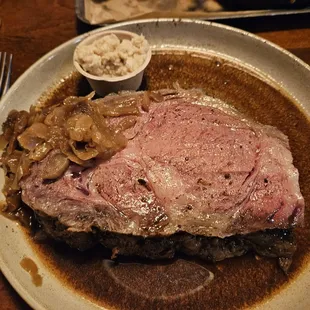 Amazing prime rib!!