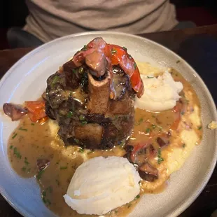 The Pork Shank was out of this world!