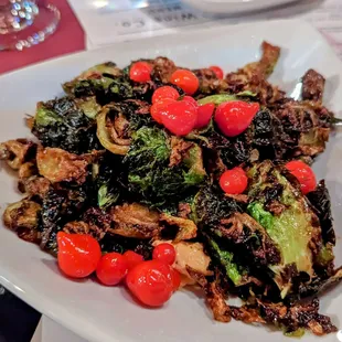 Crispy brussel sprouts