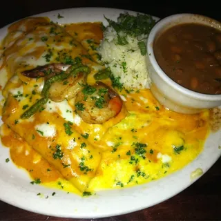 Shrimp Enchiladas