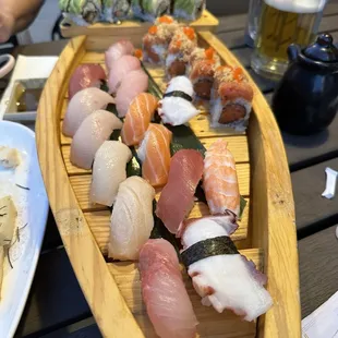 food, sushi and sashimi, sushi, sashimi