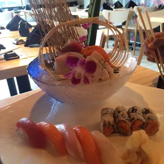 Sushi and Sashimi Combo