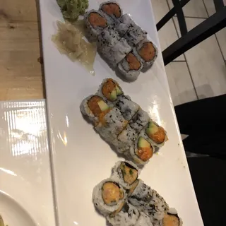 Triple Spicy Roll Dinner