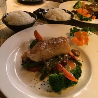 Grilled Chilean Sea Bass