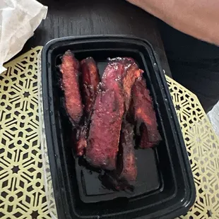 b.b.q . Boneless Spare Ribs