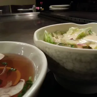 Salad with &quot;yum-yum&quot; sauce...