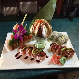 sashimi, food, sushi, sushi and sashimi
