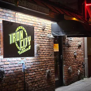 exterior: night. the city beckons.