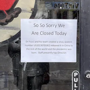 The owner has lost his mind. This place is literally disgusting.