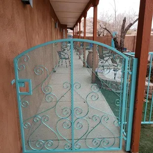 Matched original gates to the T