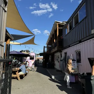 Entry way into the iron district