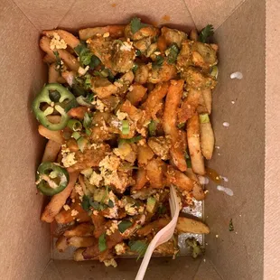 Chicken Tikka Masala Poutine