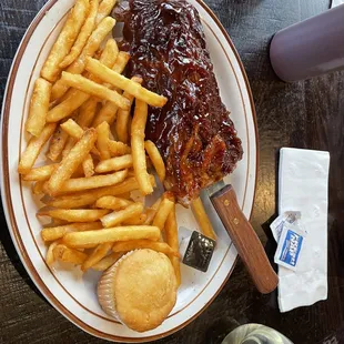 Baby Back Ribs Dinner